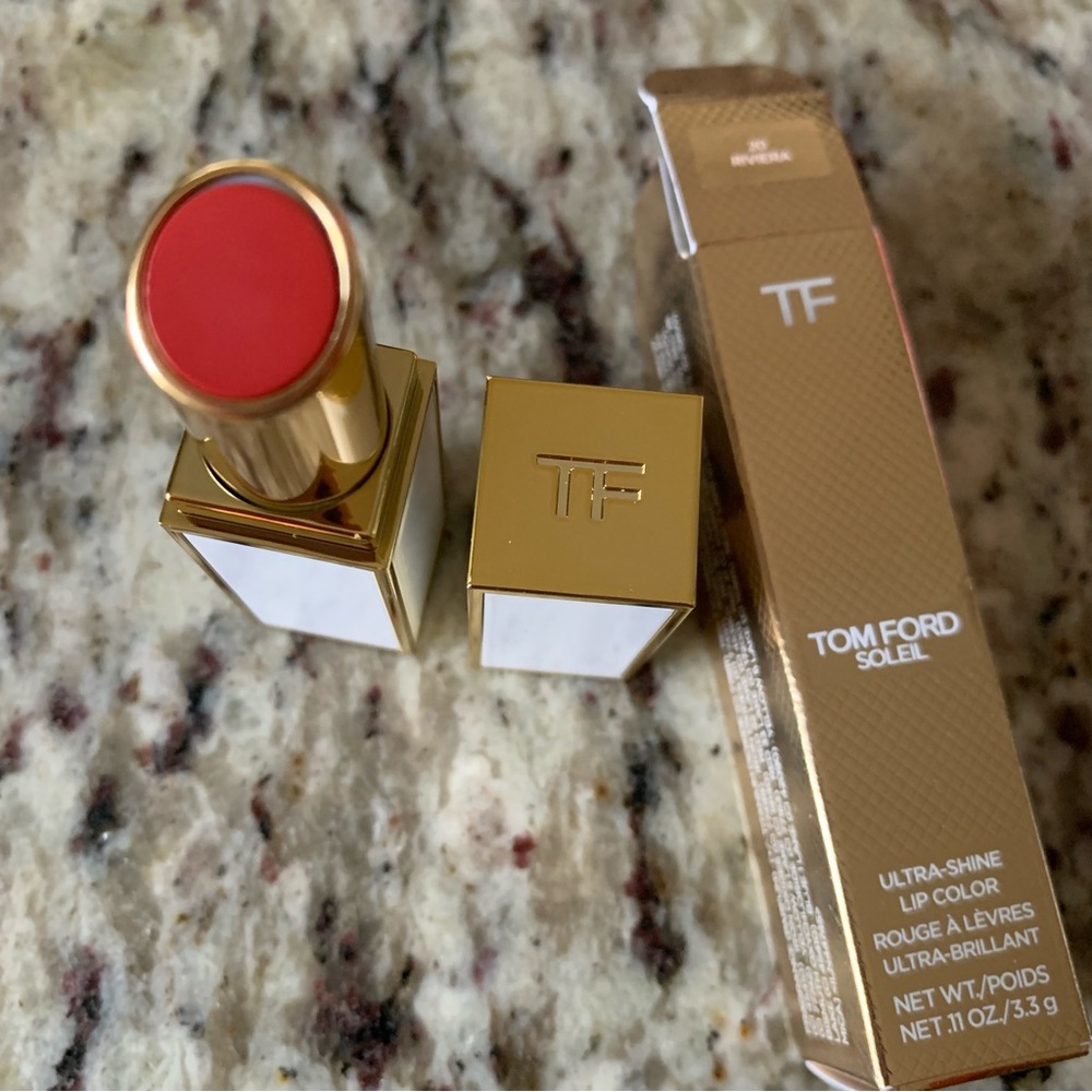 Tom Ford Soleil Ultra Shine Lip Color 20 RIVIERA - Full Size 0.11 Oz. / 3.3 g.